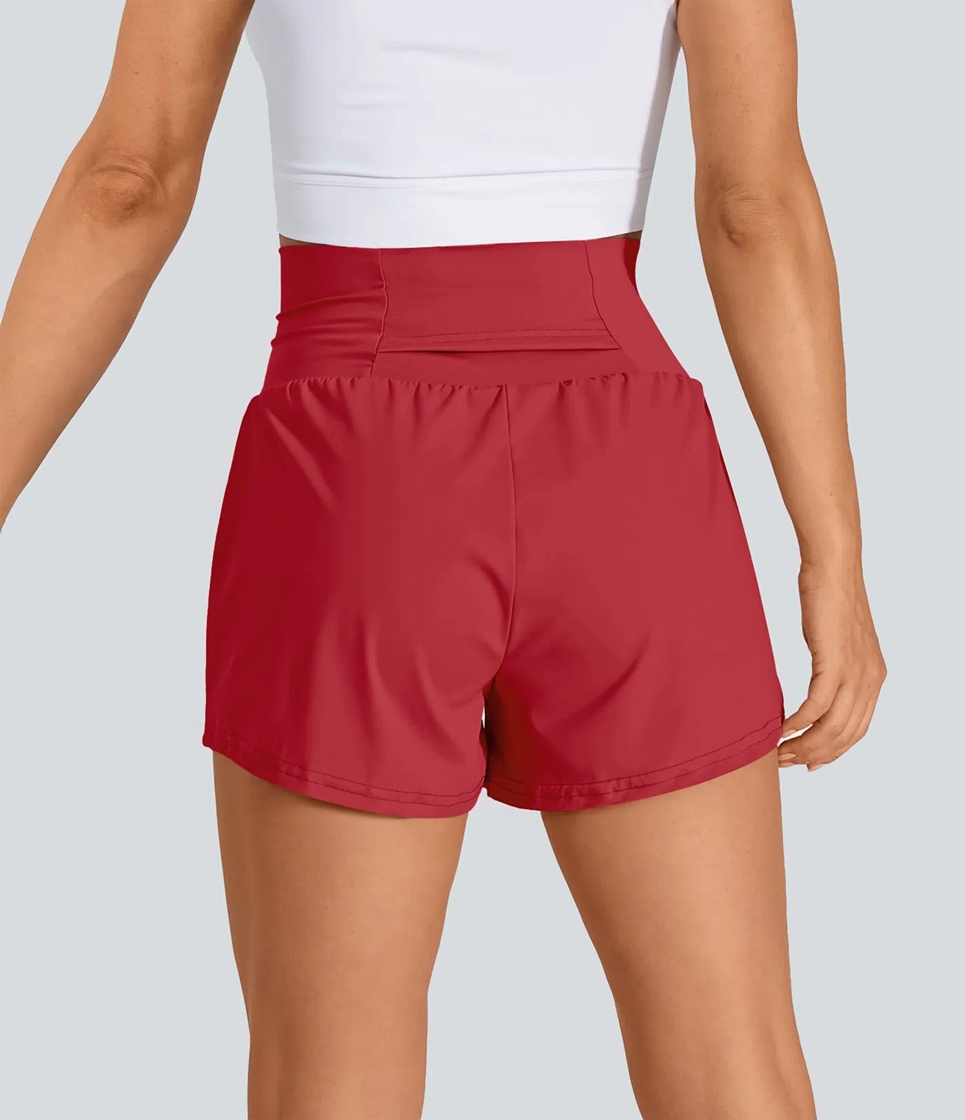 SoftlyZero™ Airy Super High Waisted Cool Touch Yoga Shorts with Pockets